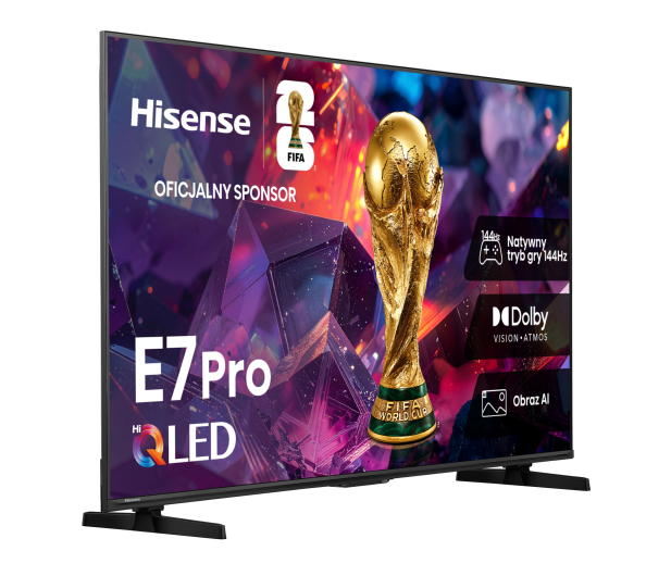 Hisense 85E7S PRO 85" 4K  QLED 144 Hz Smart TV Dolby Vision Atmos - 1527276 - zdjęcie 3